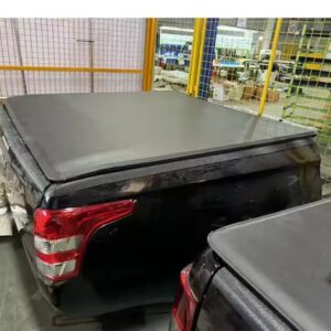 Car Soft Roll-Up Tonneau Cover for BYD Shark 6 Accessory Leather Shark Rear Cargo Box Soft Cover